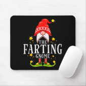 The Farting Gnome Christmas Matching Mousepad (Mit Mouse)
