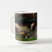 The Fate of Ophelia Customizable Text Kaffeetasse (Vorderseite Links)