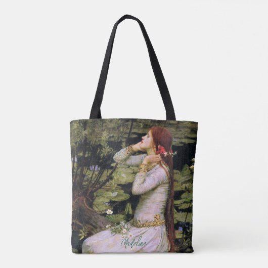 The Fate of Ophelia Customizable Text  Tasche (Rückseite)