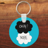 The Fault In Our Stars Okay Parody Schlüsselanhänger (Vorderseite)