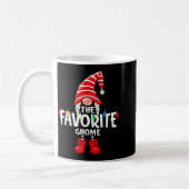The Favorite Gnome Christmas Matching Pajama Kaffeetasse (Links)