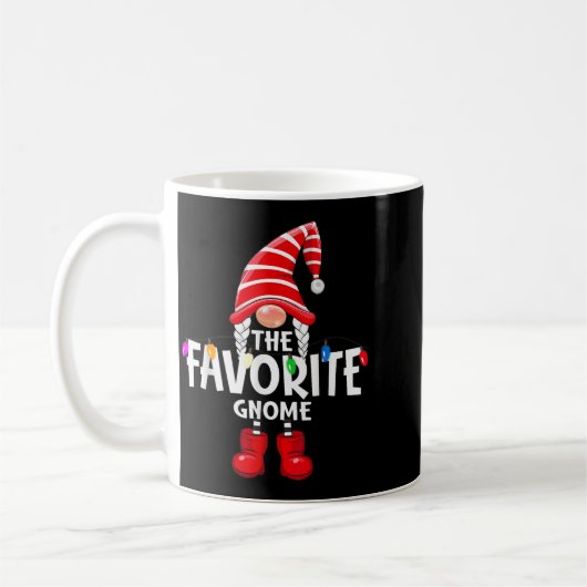 The Favorite Gnome Christmas Matching Pajama  Kaffeetasse (Links)