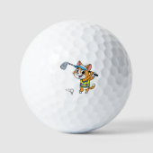 The Fe-Line Fairway Cat Golf Ball (Vorderseite)