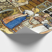 "The Feather of Finist" von Ivan Bilibin Geschenkpapier (Ecke)