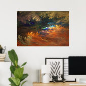 The Feathered Dinosaurier Nebula -2009 Poster (Heimbüro)