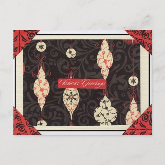 The Feel of Christmas Feiertagspostkarte (Vorderseite)