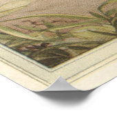 THE FELD CRICKET - Insektenbuchdarstellung Poster (Ecke)