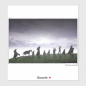 The Fellowship of the Ring Aufkleber (Blatt)