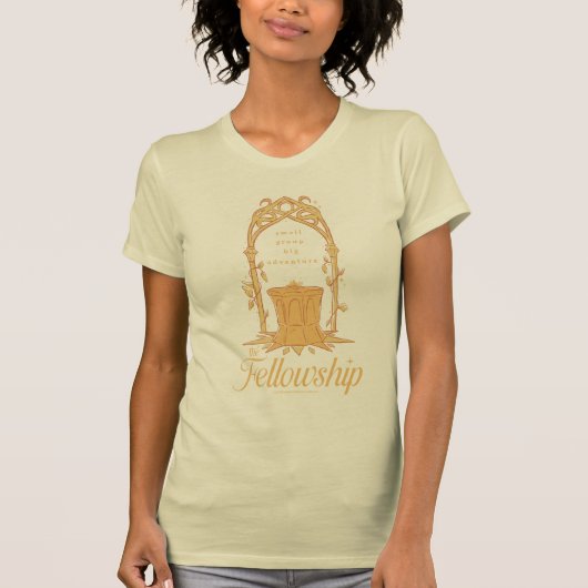 The Fellowship - Small Group, Big Adventure T-Shirt (Vorderseite)