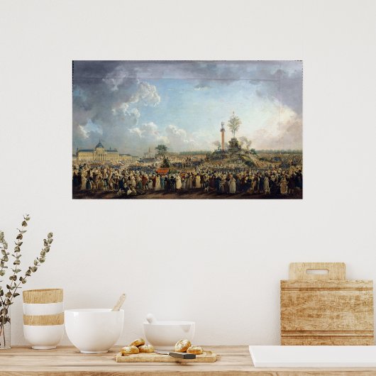 The Festival of the Supreme Being Poster (Küche)