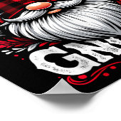 The Field Hockey Gnome Matching Family Christmas P Poster (Ecke)