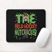 The Field Hockey Nutcracker Funny Christmas Pajama Mousepad (Mit Mouse)