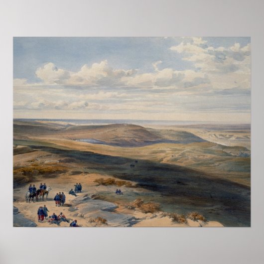 The Field of Inkerman, plate from 'The Seat of War Poster (Vorne)