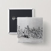 The Field-Prediger, 1837 Button (Vorne & Hinten)