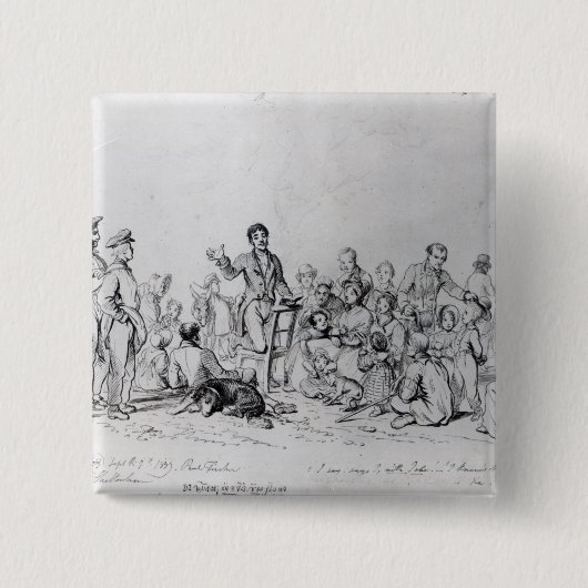 The Field-Prediger, 1837 Button (Vorderseite)