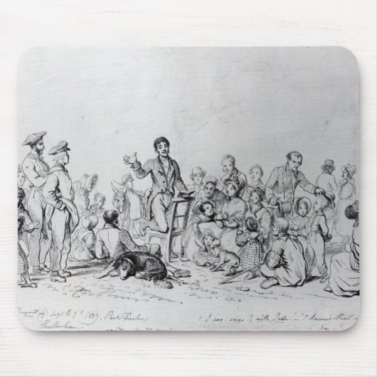 The Field-Prediger, 1837 Mousepad (Vorne)
