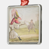 The Field von Battersea, 1829 Silbernes Ornament (Links)