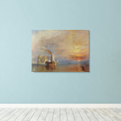The Fighting Temeraire (von J.M.W. Turner) Leinwanddruck (Insitu (Holzboden))