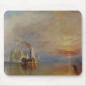 The Fighting Temeraire (von J.M.W. Turner) Mousepad (Vorne)