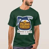 The Filling Station Espresso Eatery in Troy Idaho T-Shirt (Vorderseite)