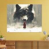 The final batl of little redhood leinwanddruck (Insitu (Wohnzimmer))