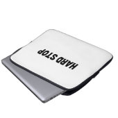 The Final Buffer | Hard Stop Padded Laptop Sleeve (Vorne Knopf)