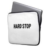 The Final Buffer | Hard Stop Padded Laptop Sleeve (Vorderseite Links)