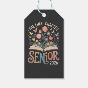 The Final Chapter Senior 2026 Abschluss Blossom Geschenkanhänger