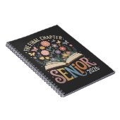 The Final Chapter Senior 2026 Abschluss Blossom Notizblock (Rechte Seite)