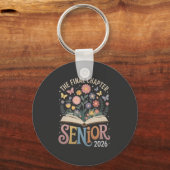 The Final Chapter Senior 2026 Abschluss Blossom Schlüsselanhänger (Vorderseite)