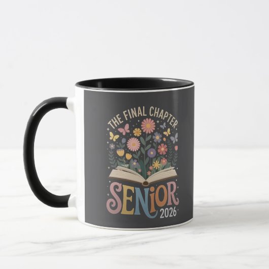 The Final Chapter Senior 2026 Abschluss Blossom Tasse (Links)