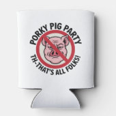 The Final Snort: Ending the Political Monopoly Dosenkühler (Rückseite)