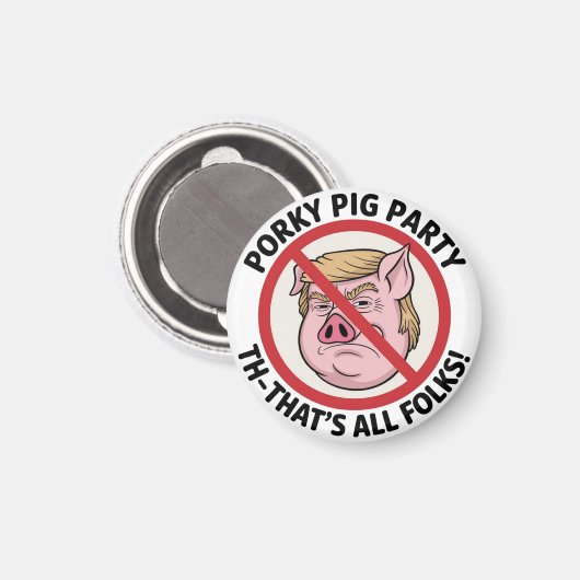 The Final Snort: Ending the Political Monopoly Magnet (Vorderseite/Rückseite)