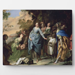 The Finding of Moses, c.1650-56 (Oil on Leinwand) Fotoplatte