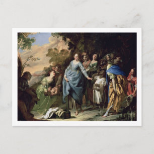 The Finding of Moses, c.1650-56 (Oil on Leinwand) Postkarte