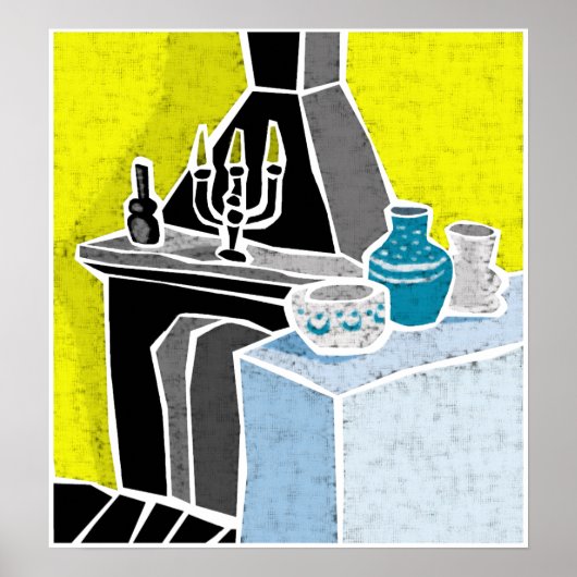 The Fireplace Poster (Vorne)