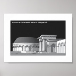 The Firkin Crane & Butter Mart, Cork CIty Irland Poster