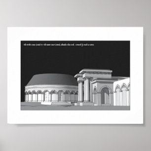 The Firkin Crane & Butter Mart, Cork CIty Irland Poster