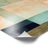 The Firmament Above the Temple (1922) by Paul klee Fotodruck (Ecke)