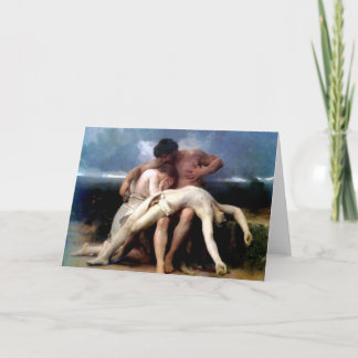 The First Mourning Fine Art Greetings Card Karte