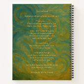 "The first Seed of Faith" Spiralheft Notizblock (Rückseite)