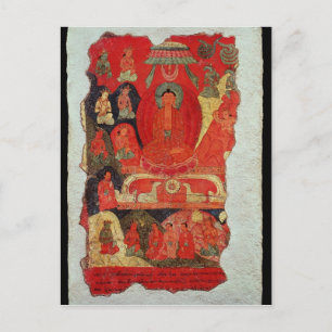 The First Sermon of Buddha Postkarte