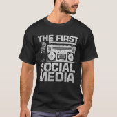 The First Social Media Ham Radio Amateur Radio Ope T-Shirt (Vorderseite)
