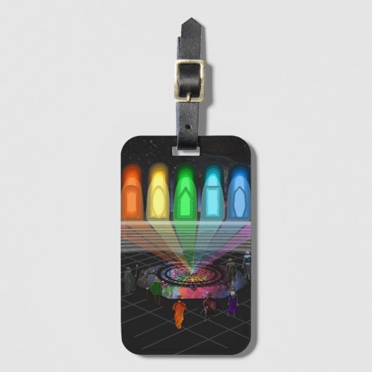 The First Step Gepäckanhänger (Vorderseite Vertikal)