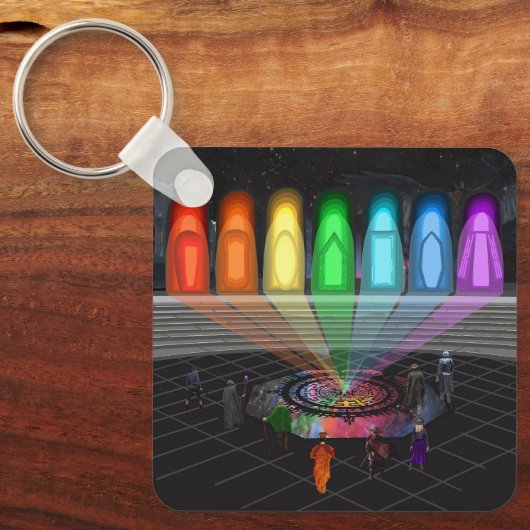 The First Step Schlüsselanhänger (Vorderseite)