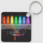 The First Step Schlüsselanhänger (Rückseite)