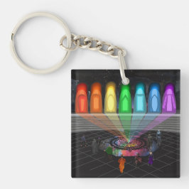 The First Step Schlüsselanhänger