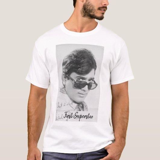 The First Superstar Anand Forever King of Romance  T-Shirt (Vorderseite)