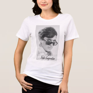 The First Superstar Anand Forever King of Romance  Tri-Blend Shirt