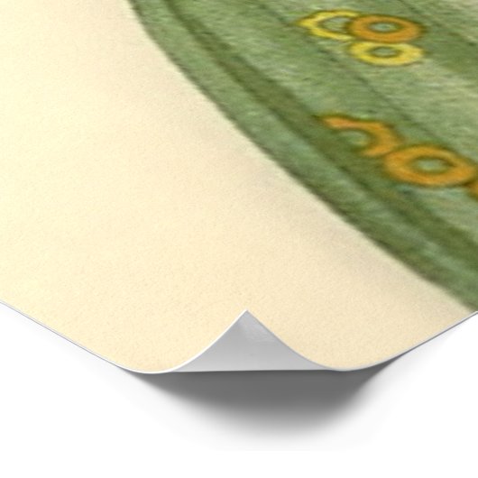 "The Fish Bowl" von Umberto Brunelleschi Poster (Ecke)